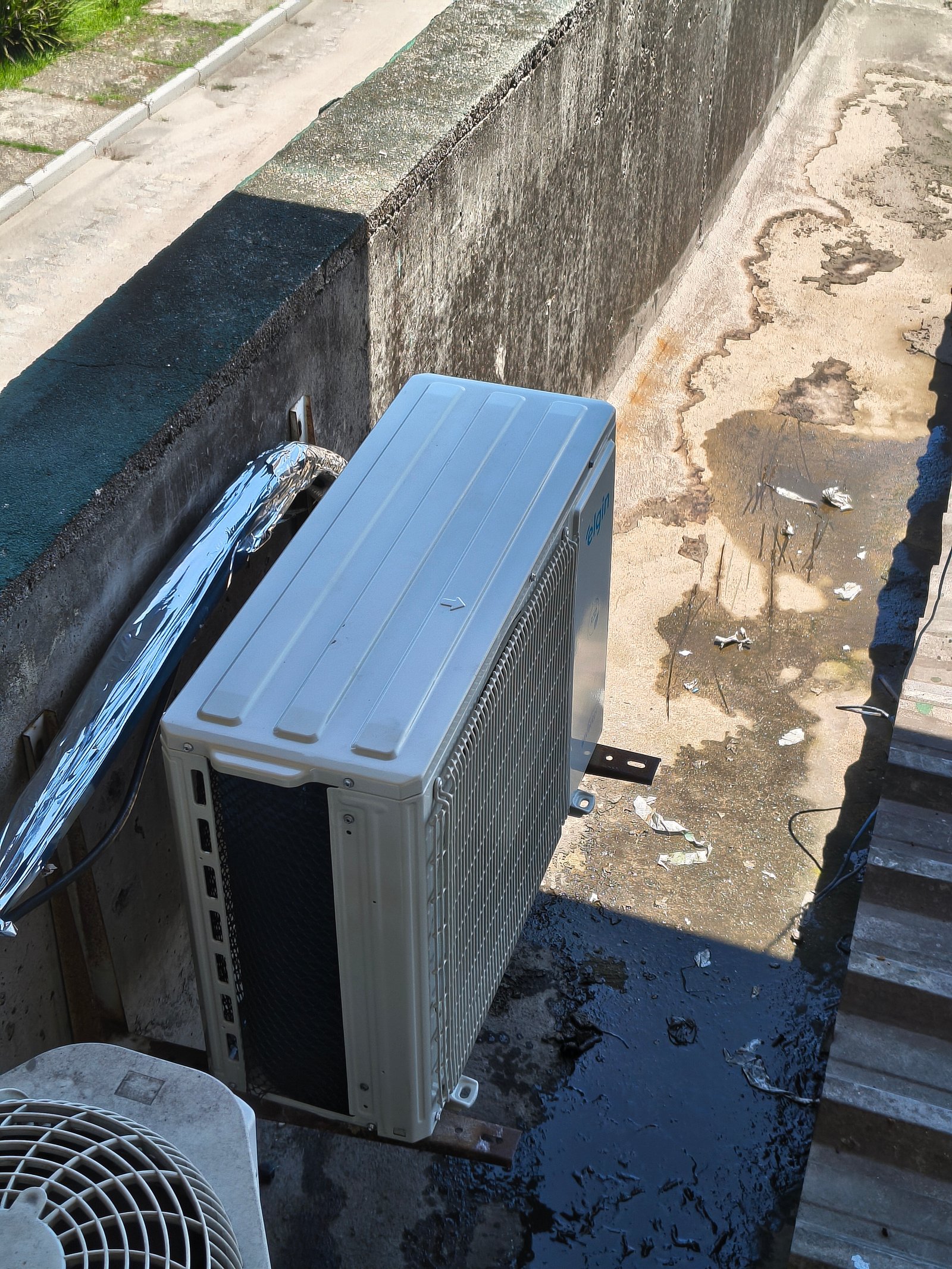 Intervencao eletrica e climatizacao para loja